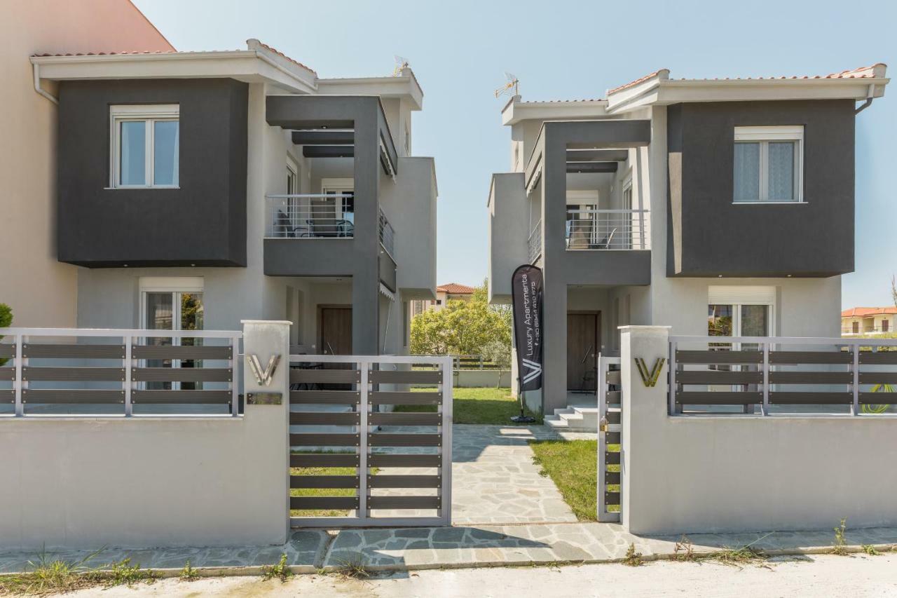 V Luxury Apartments Siviri Exterior photo
